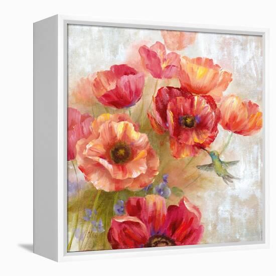 Hummingbird Garden II-null-Framed Stretched Canvas