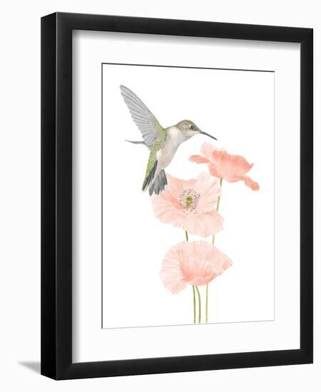 Hummingbird Garden-Stacy Hsu-Framed Art Print