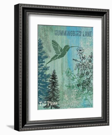 Hummingbird Lane-Bee Sturgis-Framed Art Print