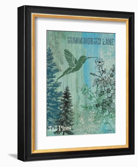 Hummingbird Lane-Bee Sturgis-Framed Art Print