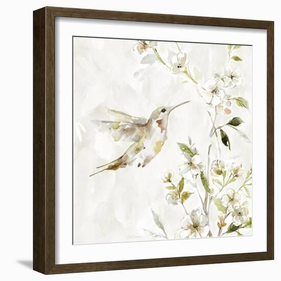 Hummingbird Song III-Carol Robinson-Framed Art Print