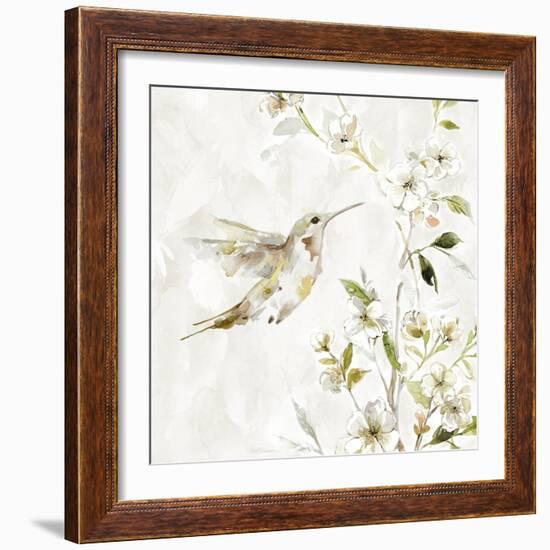 Hummingbird Song III-Carol Robinson-Framed Art Print