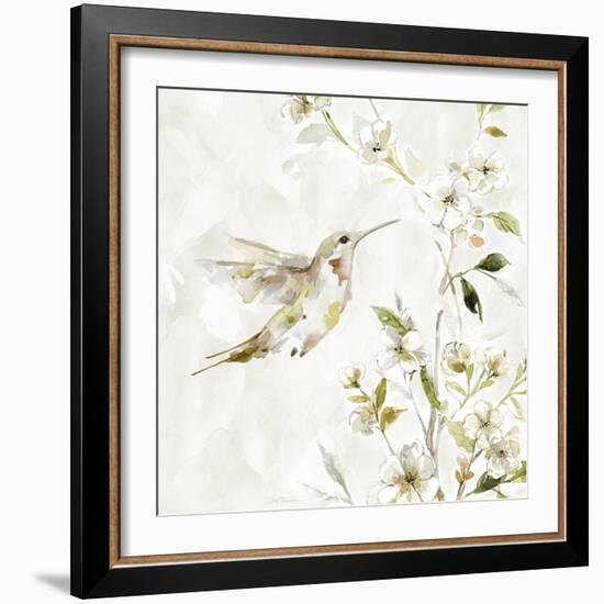 Hummingbird Song III-Carol Robinson-Framed Art Print