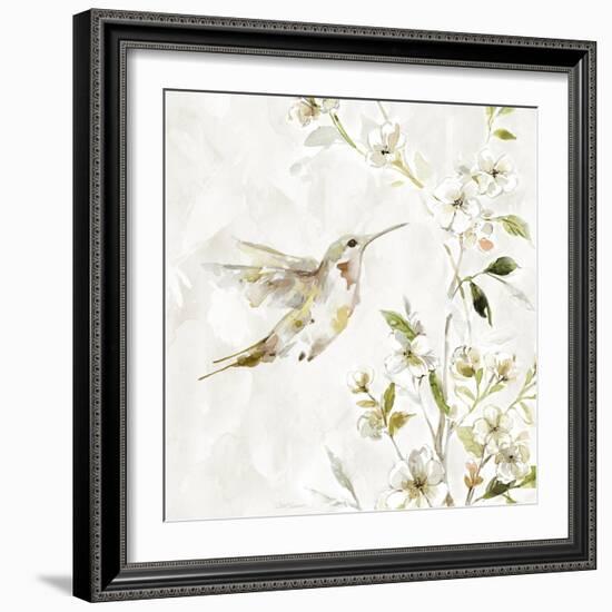 Hummingbird Song III-Carol Robinson-Framed Art Print