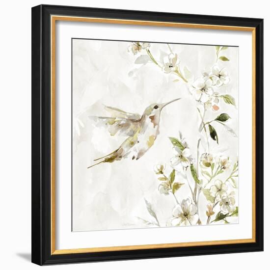 Hummingbird Song III-Carol Robinson-Framed Art Print