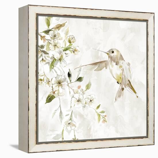 Hummingbird Song IV-Carol Robinson-Framed Stretched Canvas