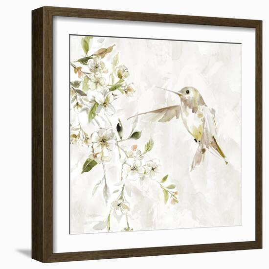 Hummingbird Song IV-Carol Robinson-Framed Art Print