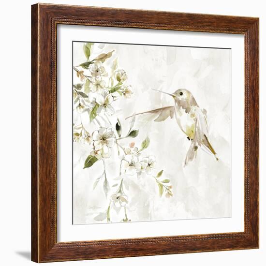 Hummingbird Song IV-Carol Robinson-Framed Art Print