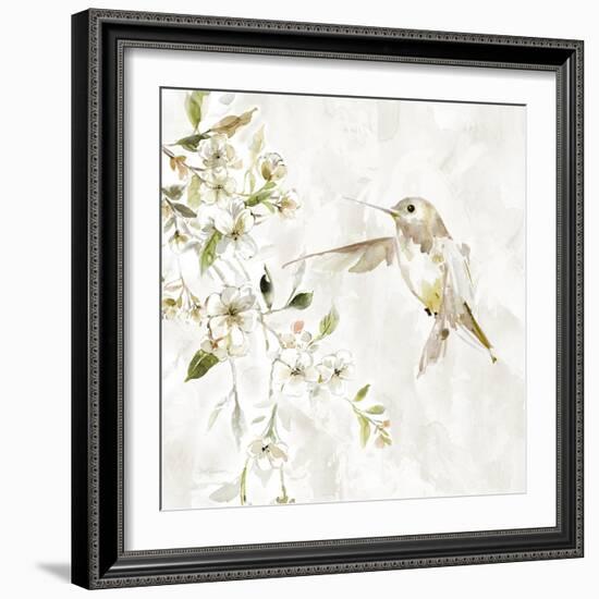 Hummingbird Song IV-Carol Robinson-Framed Art Print