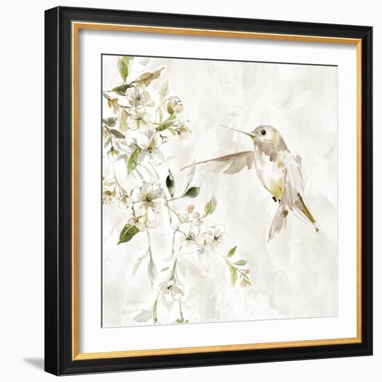 Hummingbird Song IV-Carol Robinson-Framed Art Print