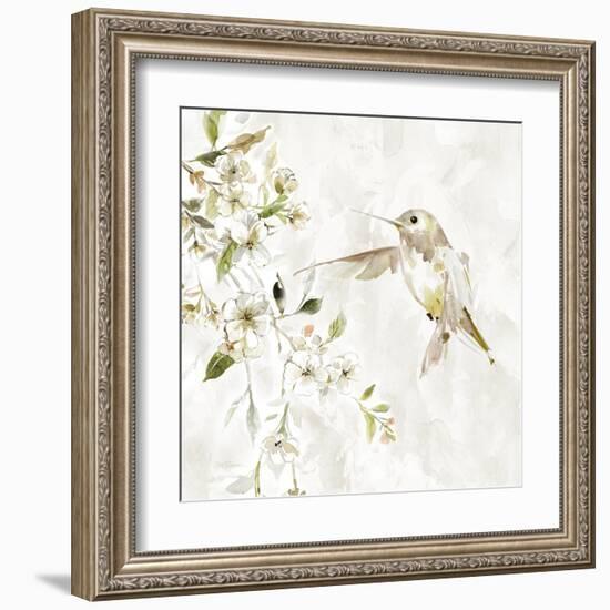 Hummingbird Song IV-Carol Robinson-Framed Art Print