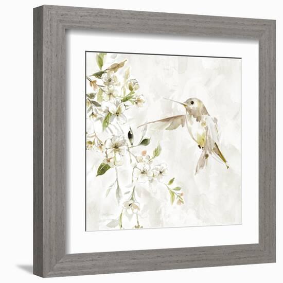 Hummingbird Song IV-Carol Robinson-Framed Art Print