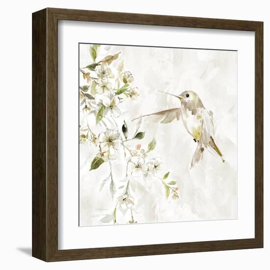 Hummingbird Song IV-Carol Robinson-Framed Art Print