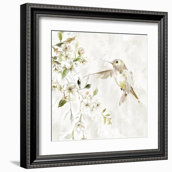 Hummingbird Song IV-Carol Robinson-Framed Art Print