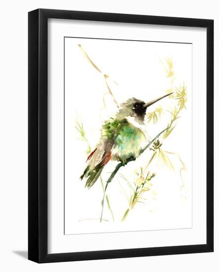Hummingbird2-Suren Nersisyan-Framed Art Print
