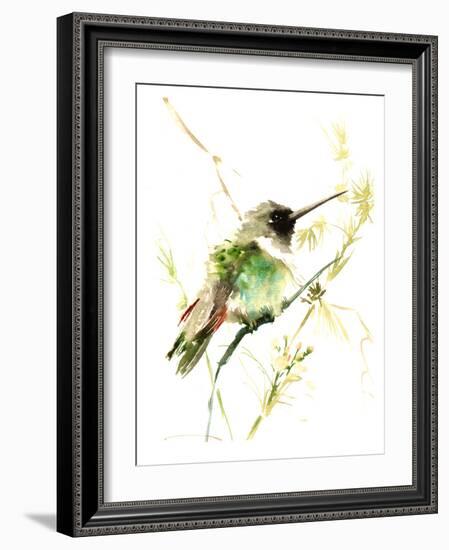 Hummingbird2-Suren Nersisyan-Framed Art Print