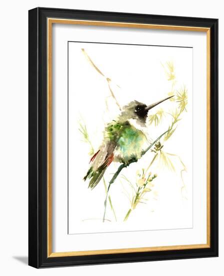 Hummingbird2-Suren Nersisyan-Framed Art Print