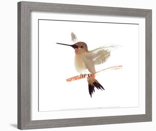 Hummingbird-Aurore De La Morinerie-Framed Art Print