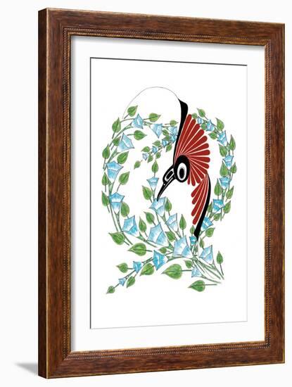 Hummingbird-Danny Dennis-Framed Art Print