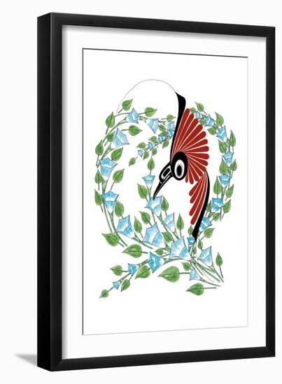 Hummingbird-Danny Dennis-Framed Art Print