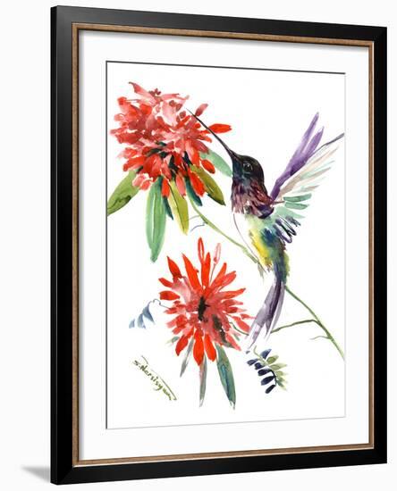 Hummingbird-Suren Nersisyan-Framed Art Print