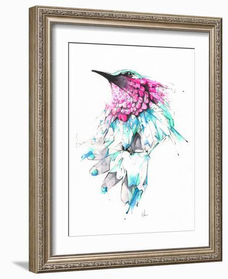 Hummingbird-Alexis Marcou-Framed Art Print