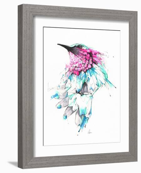 Hummingbird-Alexis Marcou-Framed Art Print