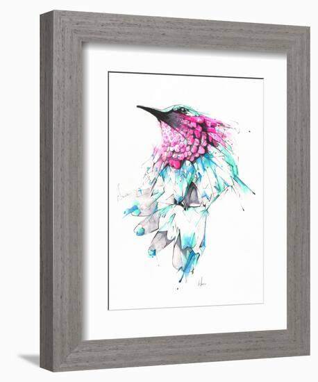 Hummingbird-Alexis Marcou-Framed Art Print