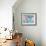 Hummingbird-Larry Hunter-Framed Giclee Print displayed on a wall
