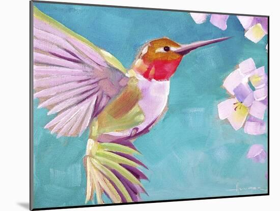 Hummingbird-Larry Hunter-Mounted Giclee Print