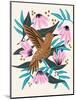 Hummingbird-Tara Reed-Mounted Art Print