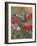 Hummingbirds and Flowers-William Vanderdasson-Framed Giclee Print