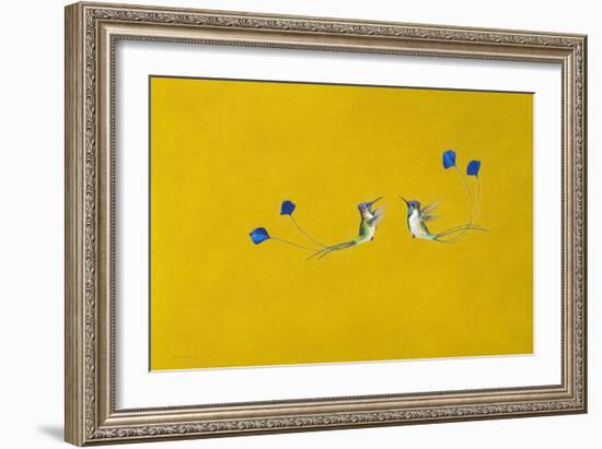 Hummingbirds-Tim Hayward-Framed Giclee Print