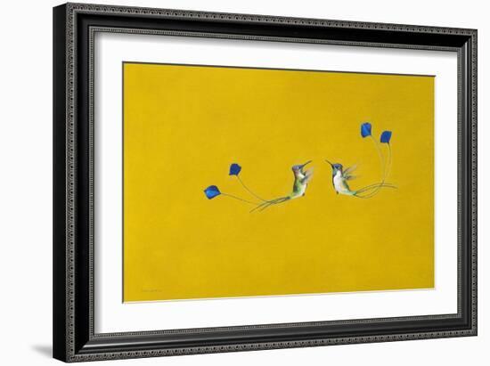 Hummingbirds-Tim Hayward-Framed Giclee Print