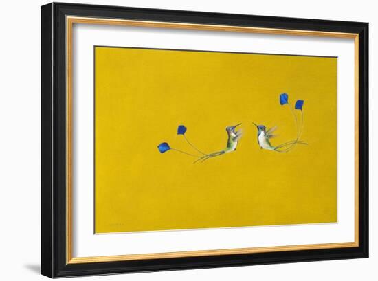 Hummingbirds-Tim Hayward-Framed Giclee Print