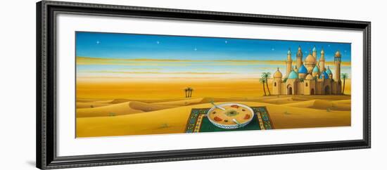 Hummus on the sands, 1992-Larry Smart-Framed Giclee Print