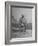 Humorous of Man Riding Tiny Bicycle-Wallace Kirkland-Framed Photographic Print