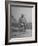 Humorous of Man Riding Tiny Bicycle-Wallace Kirkland-Framed Photographic Print