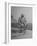 Humorous of Man Riding Tiny Bicycle-Wallace Kirkland-Framed Photographic Print