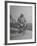 Humorous of Man Riding Tiny Bicycle-Wallace Kirkland-Framed Photographic Print