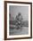 Humorous of Man Riding Tiny Bicycle-Wallace Kirkland-Framed Photographic Print