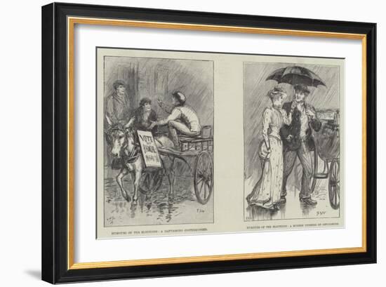 Humours of the Elections-Francis S. Walker-Framed Giclee Print