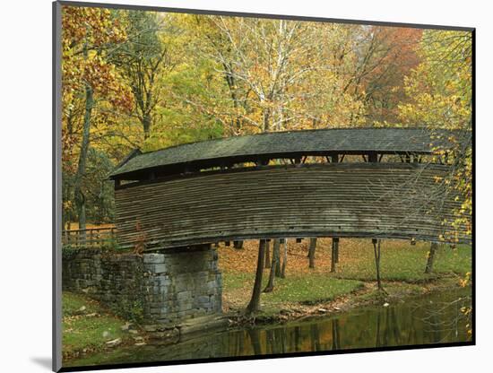 Humpback Covered Bridge, Covington, Virginia, USA-Charles Gurche-Mounted Photographic Print