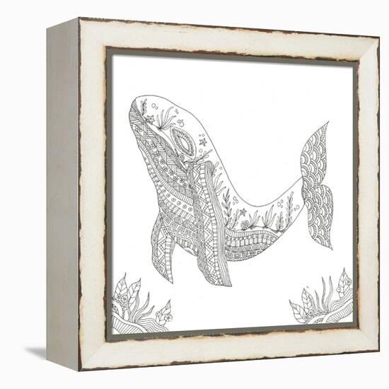 Humpback From The Deep-Pam Varacek-Framed Stretched Canvas