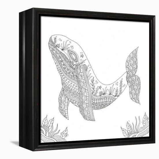 Humpback From The Deep-Pam Varacek-Framed Stretched Canvas