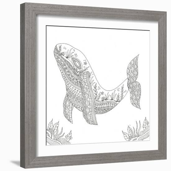 Humpback From The Deep-Pam Varacek-Framed Premium Giclee Print