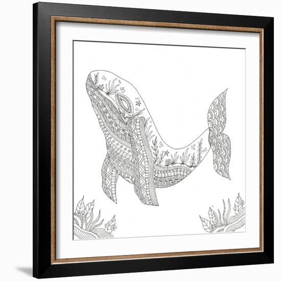 Humpback From The Deep-Pam Varacek-Framed Premium Giclee Print