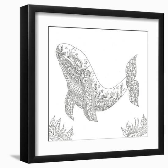 Humpback From The Deep-Pam Varacek-Framed Art Print