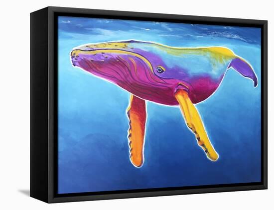 Humpback Whale - Rainbow-Dawgart-Framed Premier Image Canvas