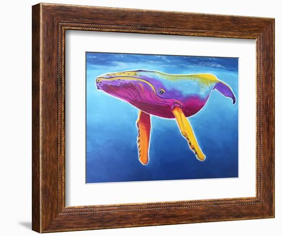 Humpback Whale - Rainbow-Dawgart-Framed Giclee Print